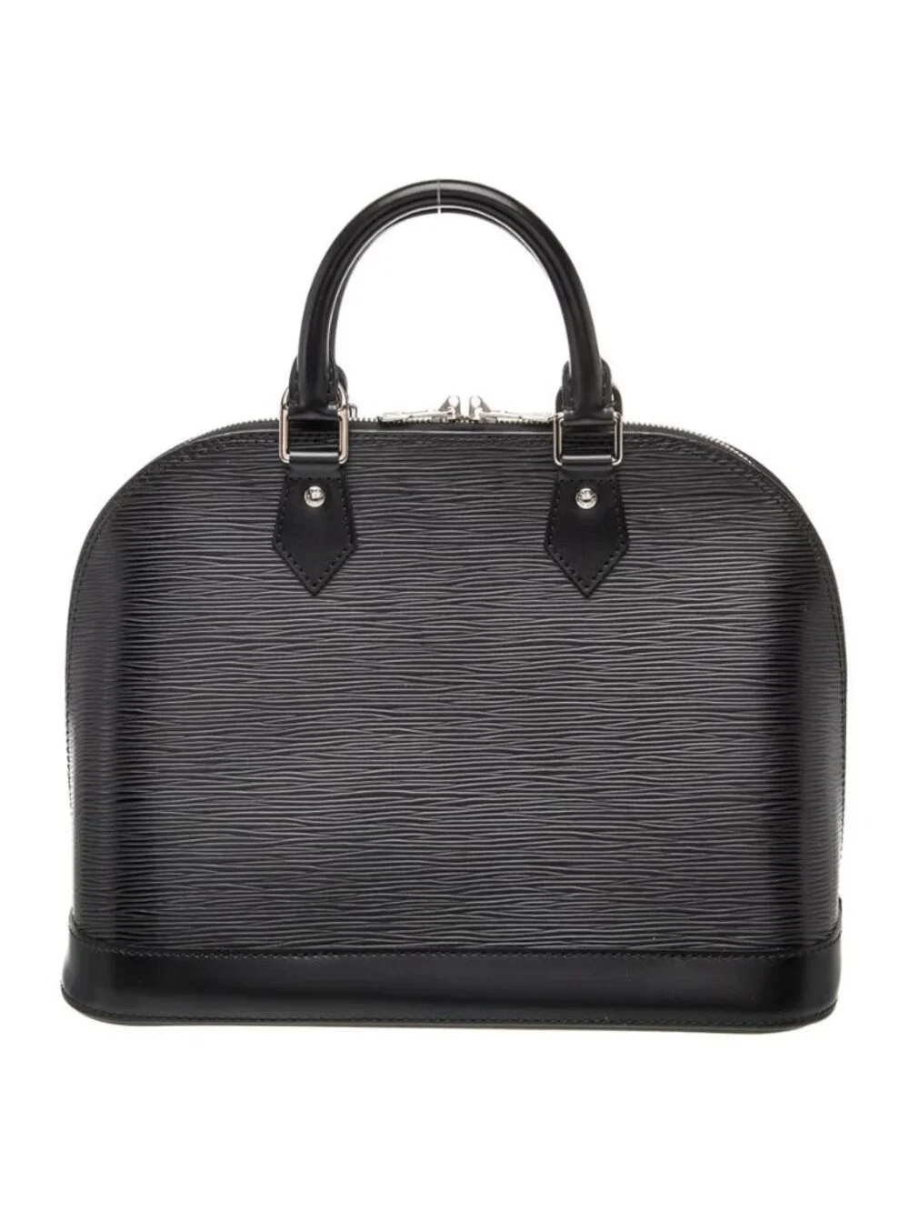 Louis Vuitton Epi Leather Alma PM Vintage Top Handle Bag Black, LUX